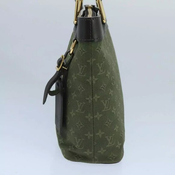 LOUIS VUITTON Monogram Mini Lucille PM Hand Bag TST Khaki - Picture 9 of 16